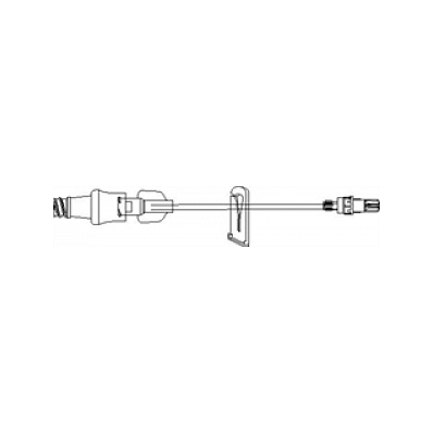 Set, Ext-smalLbore W/Remv Clave 8" 0.34ml - S