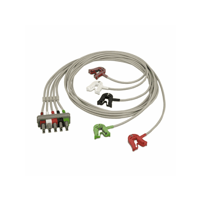 Set, Lead 5, Graber, Safety Shielded, 3.3' L