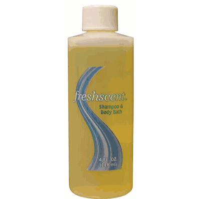 Shampoo And Body Wash Freshscent 4 Oz. Bottl