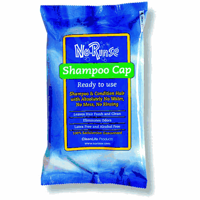 Shampoo Cap, Scented No Rinse Shampoo Caps