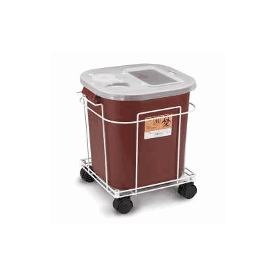Sharps Container Bracket Locking Wire Wall Mo