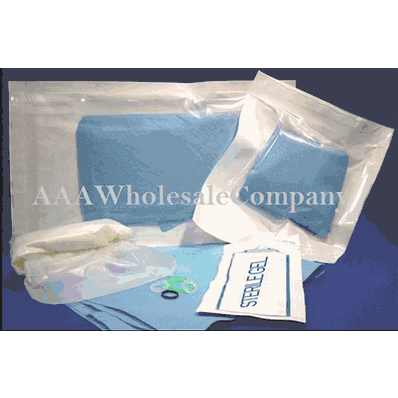 Sheathes, 4"W x 36"L, w/ 20 ml Gel & 2 Elastics