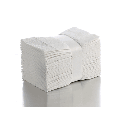 Sheet, Drape, Tissue, 2-ply, 36"X48"-white -