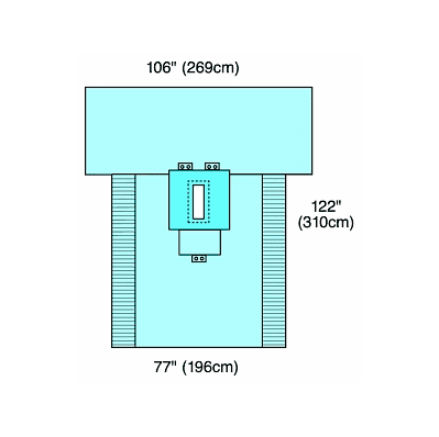Sheet, Lap, W/Iso-bac - Medline