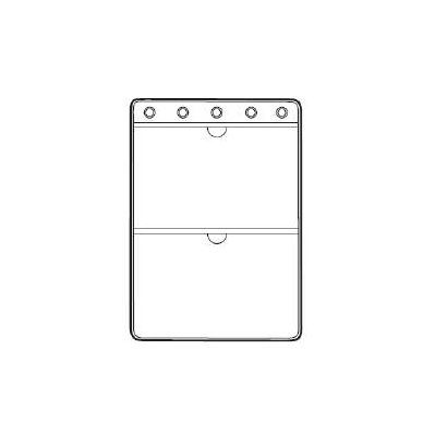 Sheet Protector - Protector, SheEt W/2pckt Pl