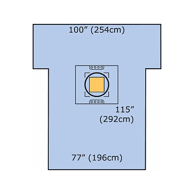 Sheet, Steridrape, Cesarean W/Accessories - M