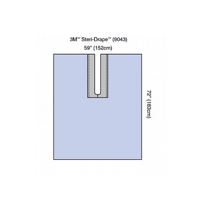 Sheet, Steridrape, Split, 59" X 72" - Medline