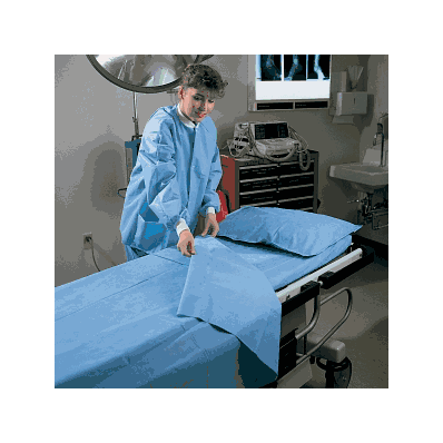 Sheet, Stretcher, Blue, 40" X 84", Bulk - Med