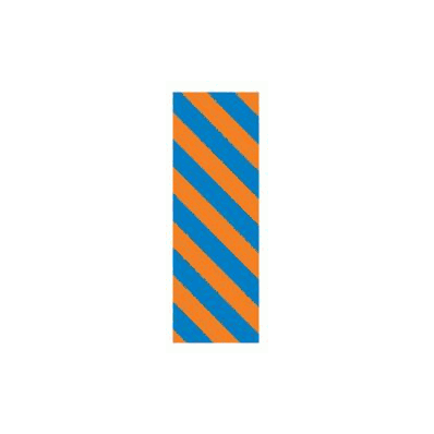 Sheet Tape 1/4 Inch Strip - Tape, Id Sh Ylw/R