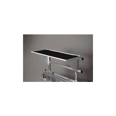 SHELF, FLAT, ALUM UNICART, 24"WX10"DX3/4"H