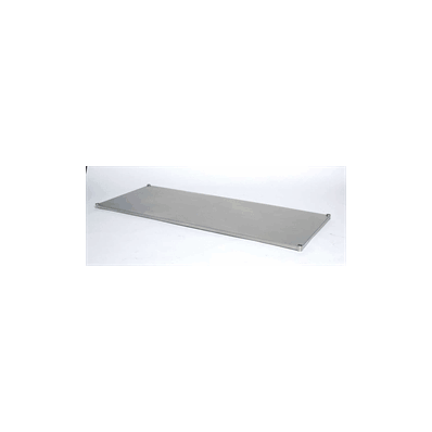 SHELF, SOLID, GALVANIZED, 24X48
