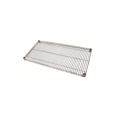 SHELF, WIRE, CHROME, 18 X 72, 2/EA