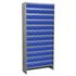 Shelving with 31162 <font color="red">color BLUE</font> AkroDrawers, Enclosed Steel Shelving 13 Shelves 72 AkroDrawers, Bin Dimensions: 11-5/8" x 5-9/16" x 4-5/8", Shelf Dimensions: 12" x 36" x 79", sold as Each by Akro-Mils ASC1279162 <br> <font color="red"><b>EMAIL US for SHIPPING Cost</b></font><br><br><font color="red"><b>BACK TO THE PRODUCT TABLE, <a href="https://www.aaawholesalecompany.com/housekeeping-bins-steel-shelving-systems-by-akro-mils.html">CLICK HERE</a></b></font>