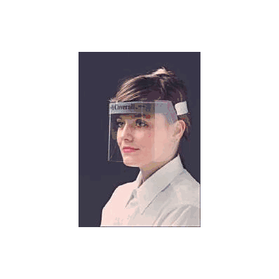 Shield, Face Coverall Wide Band (100/Cs) - -