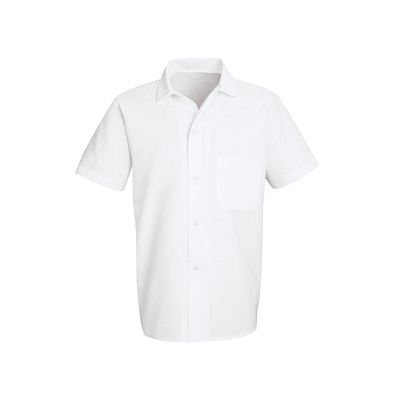 Shirt, Chef, Button Front, White, 4xl - Medli