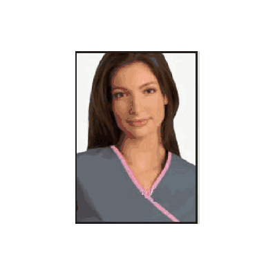 Shirt, Tunic StafF Crossover Wmn Pewter/Pink