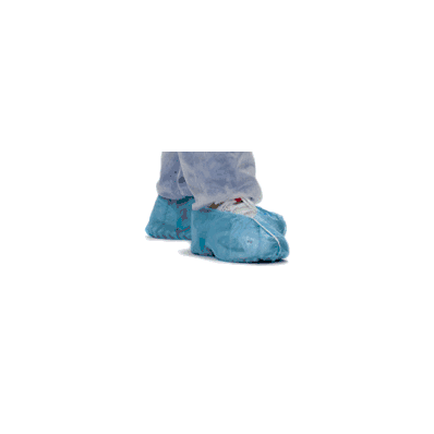 Shoe Cover, Blue, Non-Skid, XLg, 300/box