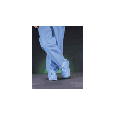 Shoe Cover One Size Fits Most Non-skid Blue N