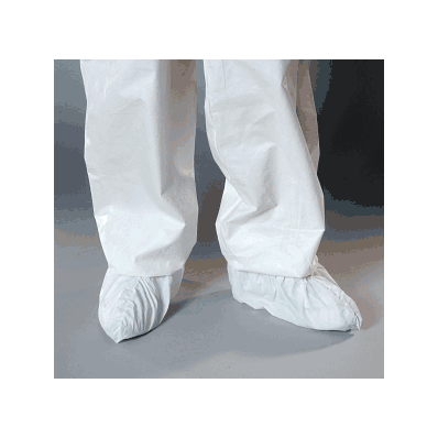 Shoe Cover, Seamless, Srg Seam, Wh, Xl - Medl
