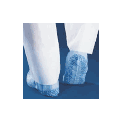 Shoe Cover X-large Non-skid Blue Nonsterile -