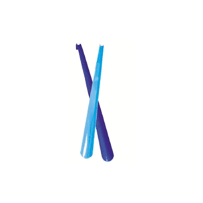Shoe Horm 22.5 Inch - Shoehorn, Plastic Dk Bl