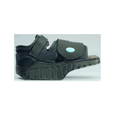Shoe, Ortho Wedge, Black, L, Ea