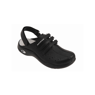 Shoes, Blk / Wht, Adj Clg, Womens 6 - Medline