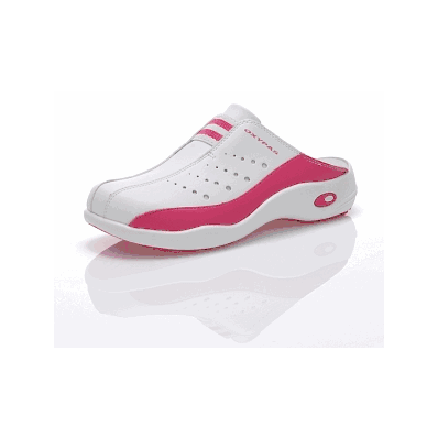 Shoes, Hotpnk / Wht, Slide, Womens 7 - Medlin