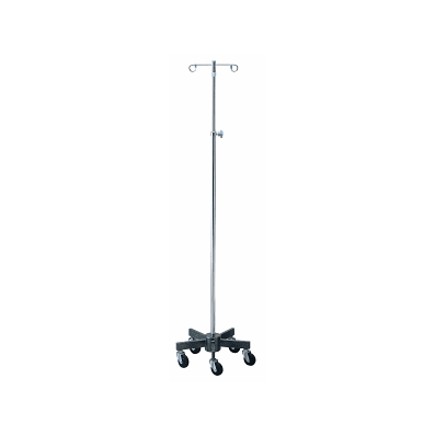 Short Wheel Infusion Pump Stand - Stand, Pump