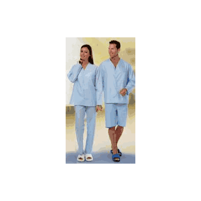 Shorts, Pajama Drwstrng Ltblu Med - - Fashio