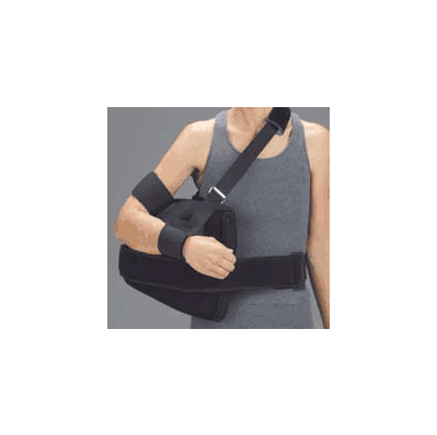 Should abduction pillow, large in foam, hook and loop