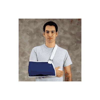 Shoulder immobilizer, large in canvas with buckle closure