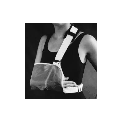 Shoulder Immobilizer Medium Cloth Contact Clo