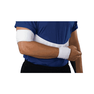 Shoulder immobilizer, x-large, foam/polyester/cotton