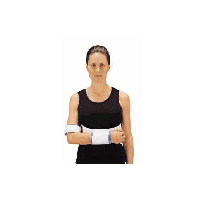 Shoulder immobilizer, x-small, elastic, contact closure 