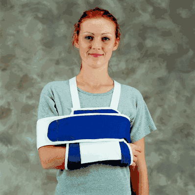 Shoulder sling and swathe, large. Canvas