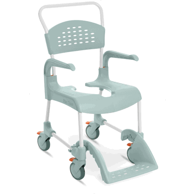 Shower Chair, Clean Chair with 19", 5" Casters