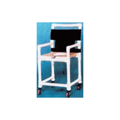 Shower Chair Deluxe Polyvinyl Chloride With B
