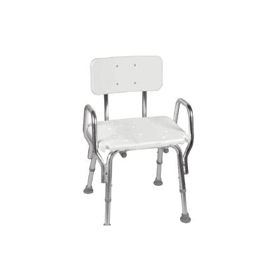 Shower Chair Snap-n-save With Backrest - Chai
