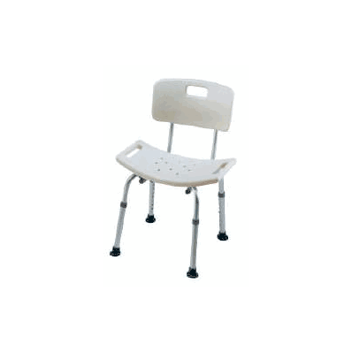 Shower Chair With Backrest - Chair, Bath/Show