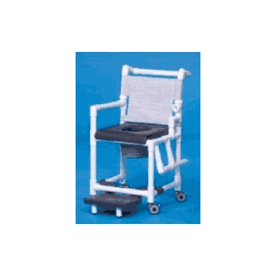 Shower Commode Chair Mesh Back 20 Inch - Chai