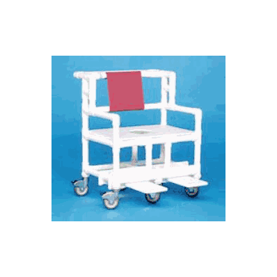 Shower Commode Chair Polyvinyl Chloride Mesh