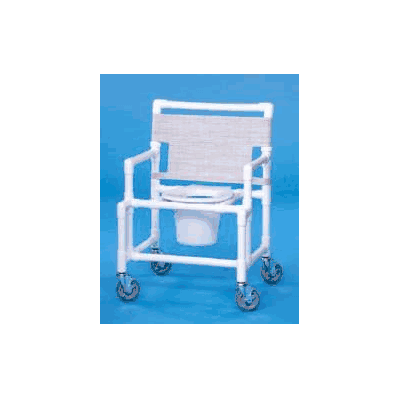 Shower Commode Chair Pvc Mesh Backrest - Chai