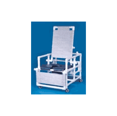 Shower Commode With Backrest 21 Inch - Chair,