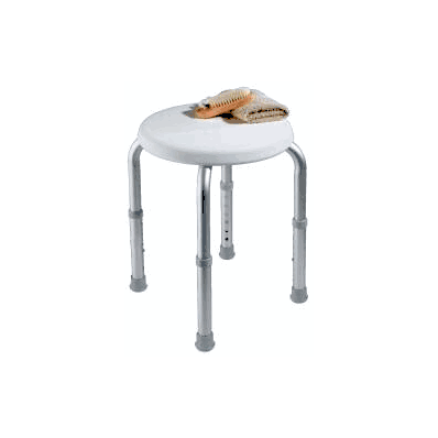 Shower Stool Carex Aluminum Without Backrest