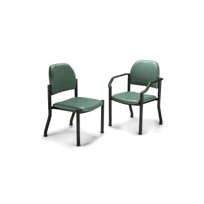 Side Chair 680 Series Shadow Gray Fixed Arms