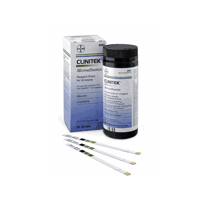 Siemens Clinitek Microalbumin Reagent Strips