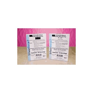 Silver Dressing Silverderm 7 Silver 4 L X 4