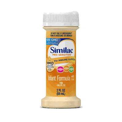 Similac Pro-Sensitive Infant Formula with Iron, 2 oz.