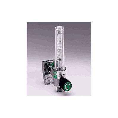 Single Oxygen Flow Meter Nickel Plated Brass,